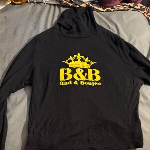 Fashion Nova Black Turtleneck